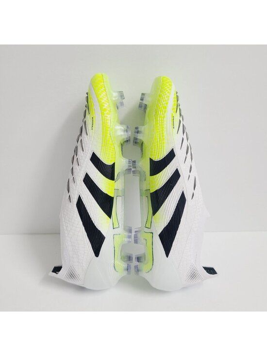 NEW Adidas Predator Elite Laceless FG Soccer Cleats JI1075 Size 6.5 White #1 main image 8